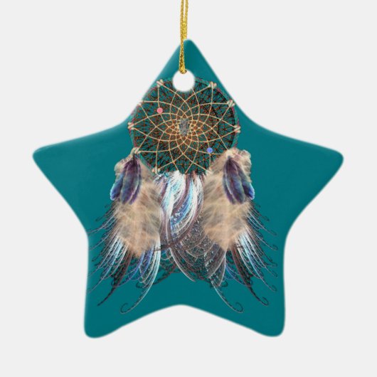 Dream catcher keramisch ornament (Voorkant)