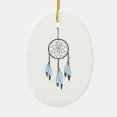 Dream Catcher Keramisch Ornament (Voorkant)