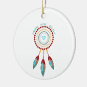 Dream catcher keramisch ornament (Links)