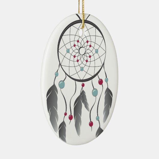 Dream Catcher Keramisch Ornament (Rechts)