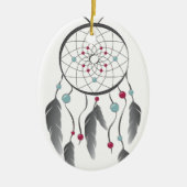 Dream Catcher Keramisch Ornament (Voorkant)