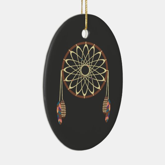 Dream Catcher Keramisch Ornament (Rechts)