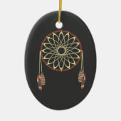Dream Catcher Keramisch Ornament (Voorkant)