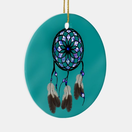 Dream Catcher Keramisch Ornament (Rechts)