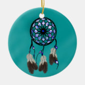 Dream Catcher Keramisch Ornament (Voorkant)