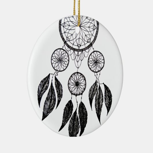 Dream Catcher Keramisch Ornament (Rechts)
