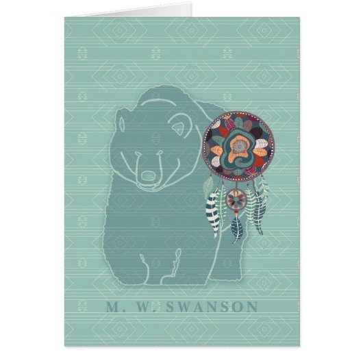 Dream Catcher met Green Beer Native American (Voorkant)