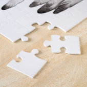 Dream Catcher met wolf achtergrond Legpuzzel (Zijkant)