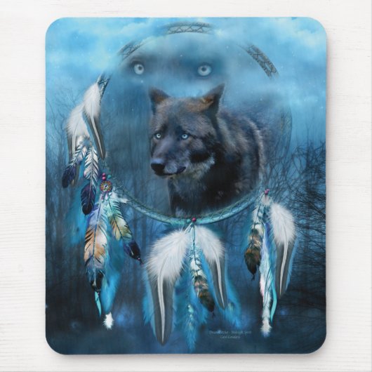 Dream Catcher - Midnight Spirit Mousepad Muismat (Voorkant)