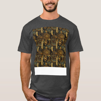 Dream Catcher Naadloos Patroon Boheemse Hippie Eth T-shirt