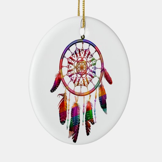 Dream catcher Native American Spiritueel Keramisch Ornament (Rechts)