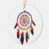 Dream catcher Native American Spiritueel Keramisch Ornament (Links)
