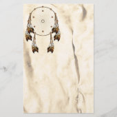 Dream Catcher Native American Stationery Briefpapier (Voorkant)