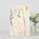 Dream Catcher Native American Stationery Briefpapier (Staand voorkant)