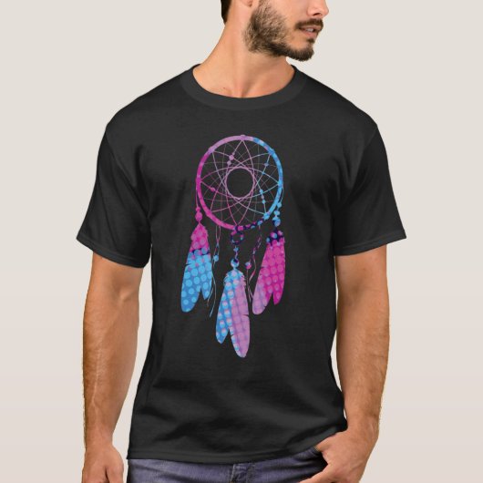 Dream Catcher Native American T-shirt (Voorkant)