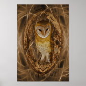 Dream catcher owl poster (Voorkant)