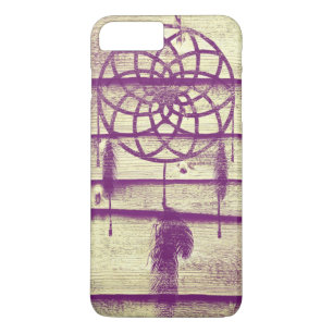 Dream Catcher Paars Wood iPhone 8/7 Plus Hoesje