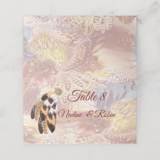 Dream Catcher Plaatskaartje (Buitenkant ongevouwen)