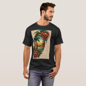 "Dream Catcher Polynesische Tattoo Design - Light  T-shirt (Voorkant volledig)
