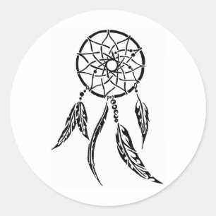 Dream Catcher Ronde Sticker