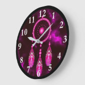 Dream Catcher Round Wall Clock Grote Klok (Hoek)