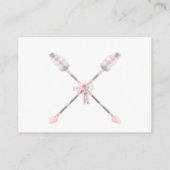 Dream Catcher Roze Gray Ivory Shower Book Request Informatiekaartje (Achterkant)