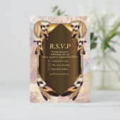 Dream Catcher RSVP Kaartje (Staand voorkant)