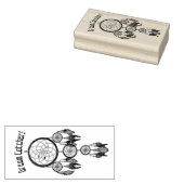 Dream Catcher! Rubberstempel (Gestempeld)