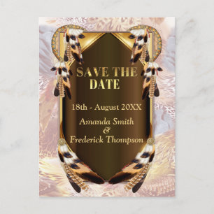 Dream Catcher Save the Dates Aankondigingskaart
