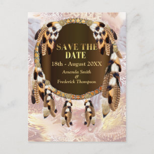 Dream Catcher Save the Dates Aankondigingskaart