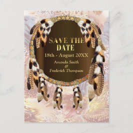 Dream Catcher Save the Dates Aankondigingskaart
