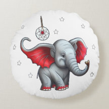Dream Catcher Schattigee Baby Olifant. Transparant