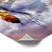 Dream Catcher Series - Spirit Hawk Poster/Print Poster (Hoek)