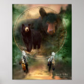 Dream Catcher Series-Spirit van het Beer Poster (Voorkant)