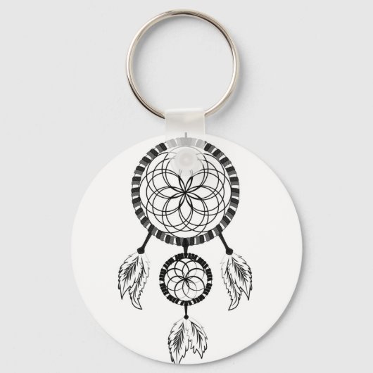 Dream catcher sleutelhanger (Voorkant)