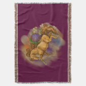 Dream Catcher Sorrel Horse Deken (Voorkant Verticaal)