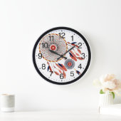 Dream Catcher Southwestern wall clock Grote Klok (Huis)