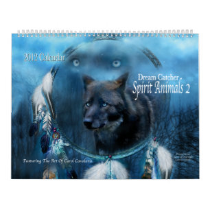 Dream Catcher - Spirit Animals 2 Art Agenda 2012 Kalender