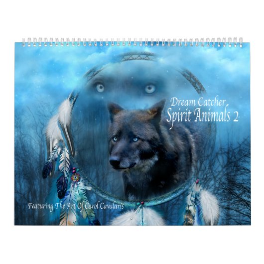 Dream Catcher Spirit Animals 2 Art Agenda Kalender (Hoes)