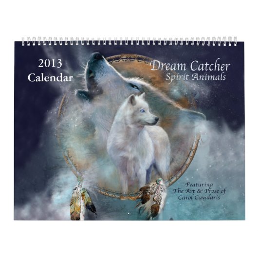 Dream Catcher - Spirit Animals Art Agenda 2013 Kalender (Hoes)