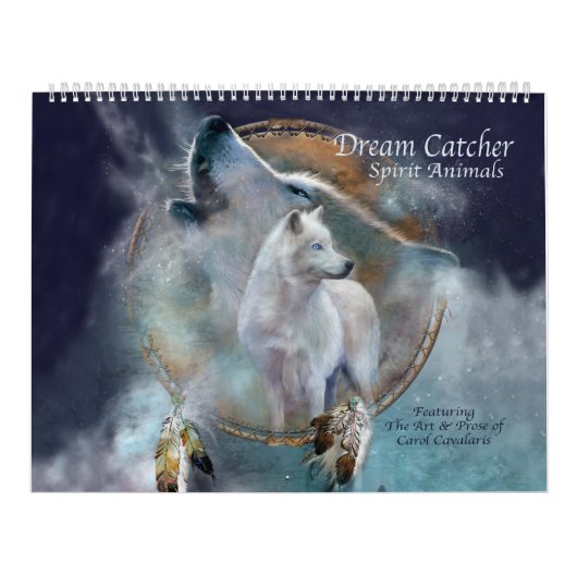 Dream Catcher Spirit Animals Art Agenda Kalender (Hoes)