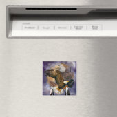 Dream Catcher - Spirit Eagles Art Magnet (Insitu (Vaatwasser))