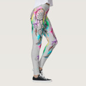 Dream Catcher Splash Paint Art Dames Leggings (Rechts)