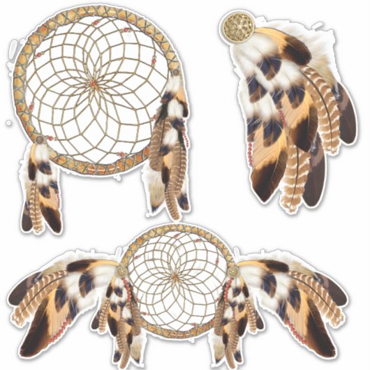 Dream Catcher Sticker (Voorkant)