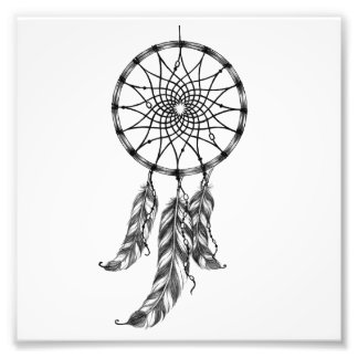 Dream Catcher Tattoo Foto Afdruk