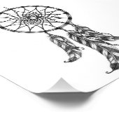 Dream Catcher Tattoo Foto Afdruk (Hoek)