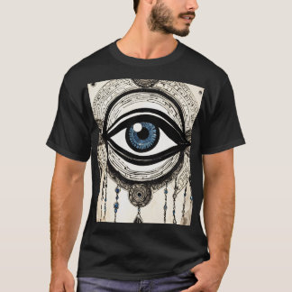 Dream Catcher Tattoo Sketch - Polynesisch geïnspir T-shirt