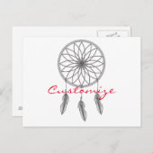 Dream catcher Thunder_Cove Briefkaart (Voorkant / Achterkant)