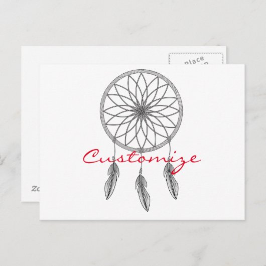 Dream catcher Thunder_Cove Briefkaart (Voorkant / Achterkant)