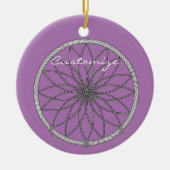 Dream catcher Thunder_Cove Keramisch Ornament (Voorkant)